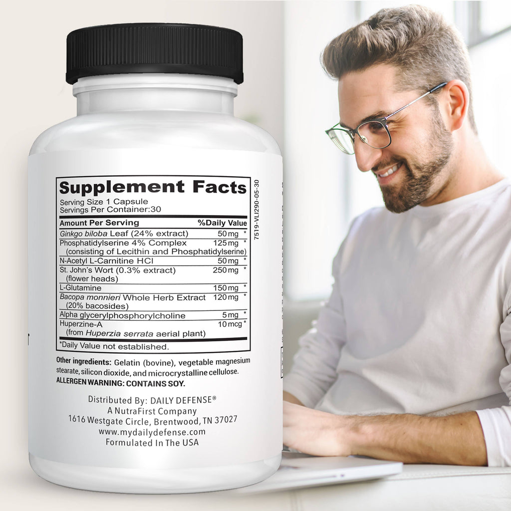 NEURO SUPPORT Nootropic Complex Memory Support Supplement