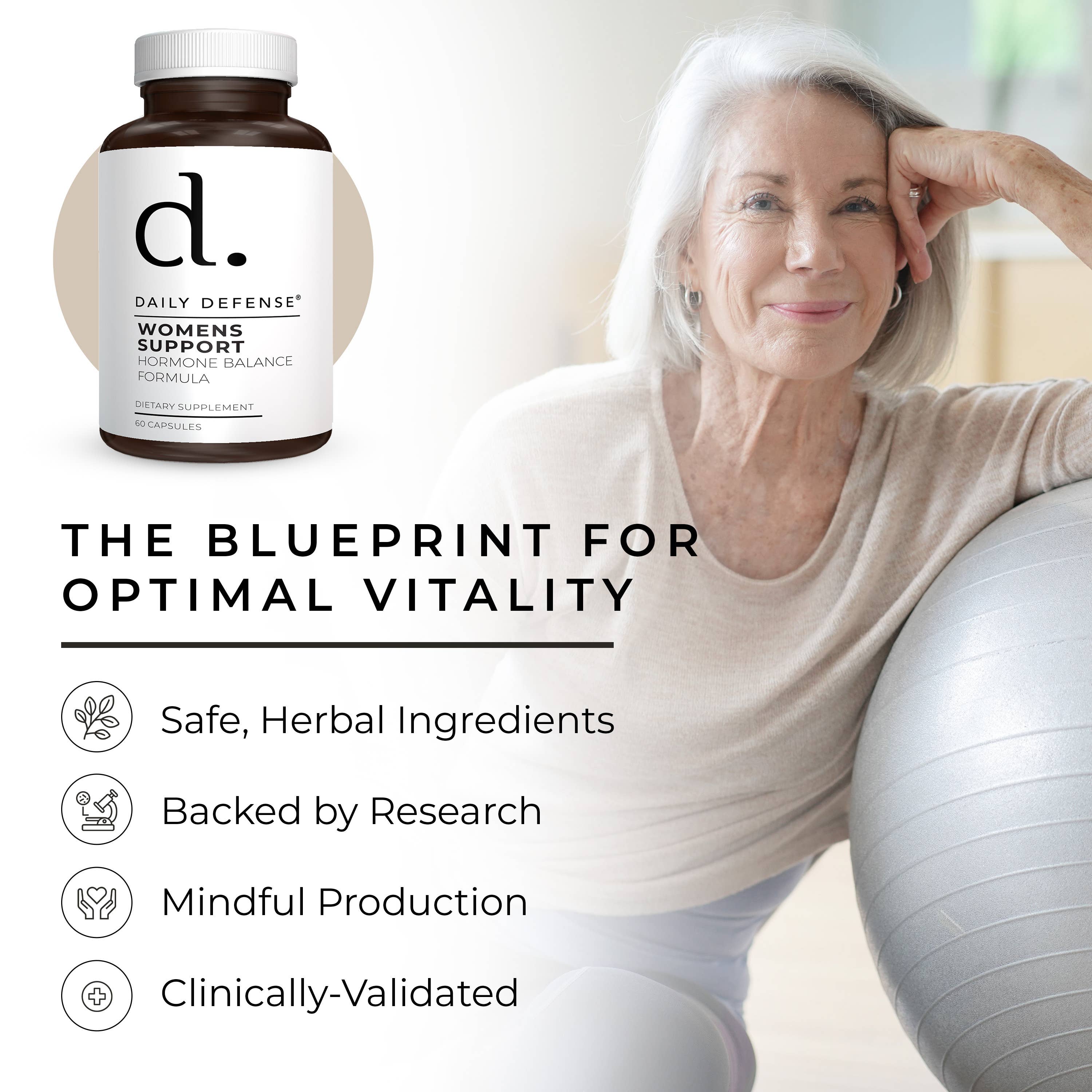 MENOPAUSE SUPPORT Hormone Balance Formula For Women