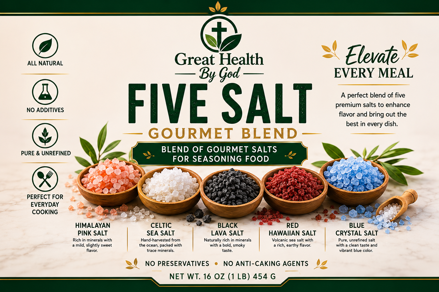 Exotic Gourmet Sea Salt