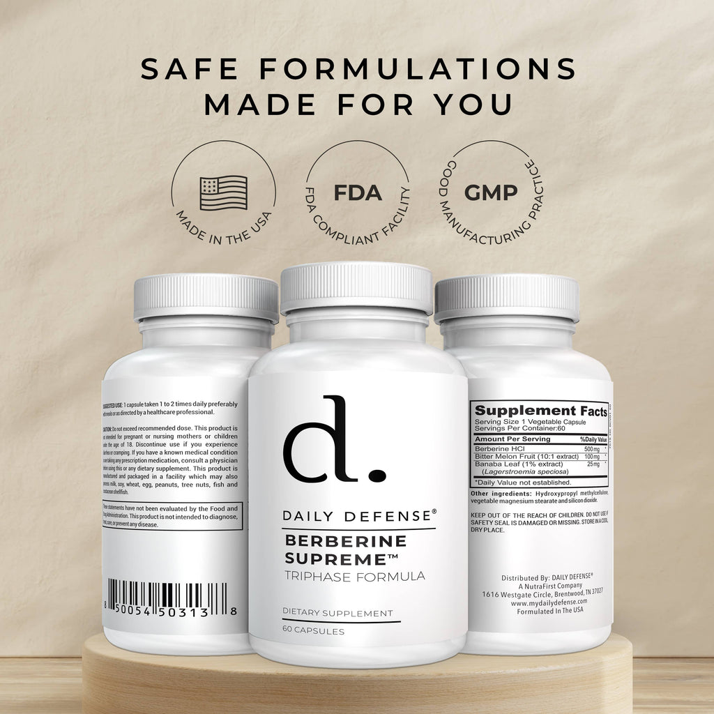 BERBERINE SUPREME COMPLEX w/ Bitter Melon & Banaba Leaf