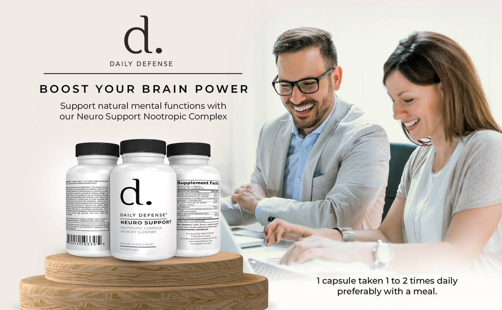 NEURO SUPPORT Nootropic Complex Memory Support Supplement
