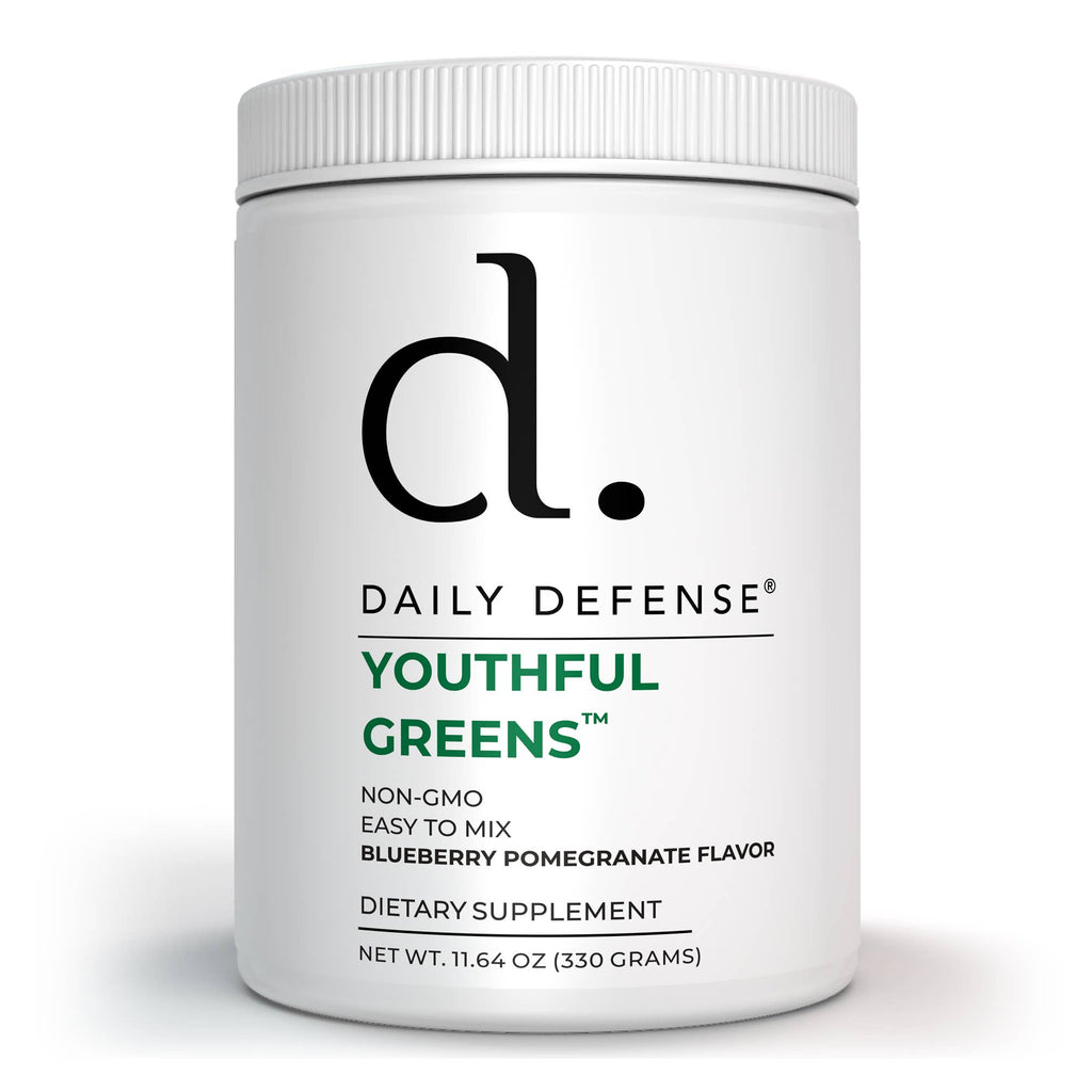 Green Food Supplement Youthful Greens by Daily Defense
