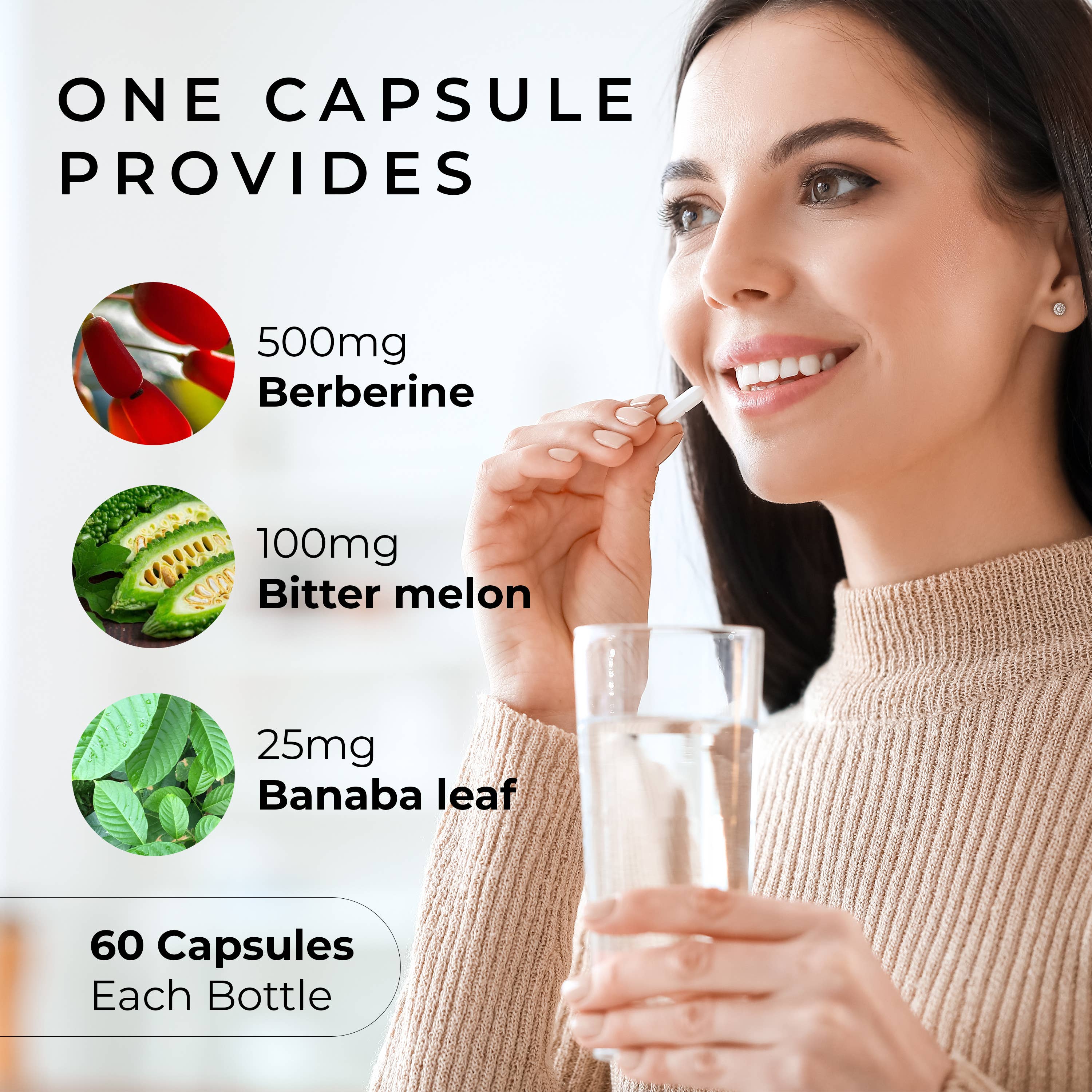 BERBERINE SUPREME COMPLEX w/ Bitter Melon & Banaba Leaf